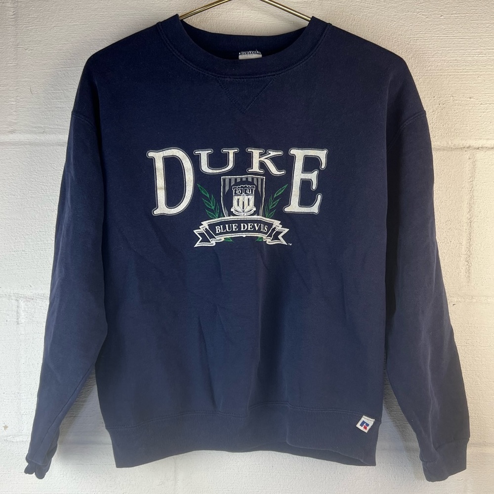 VTG Russell Athletic Duke University Blue Devils Sweatshirt